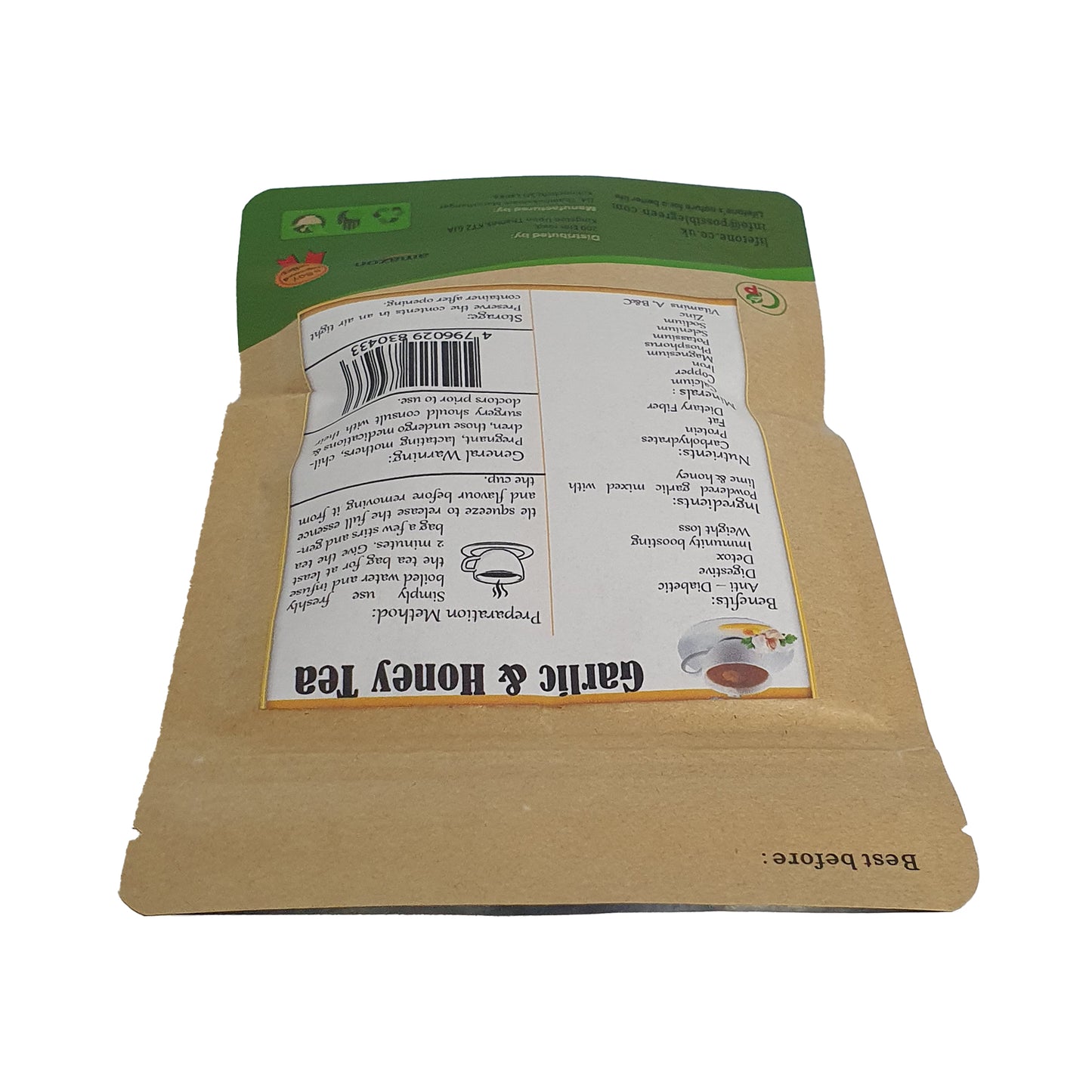 Lifetone Czosnek Herbata Miodowa (40g)