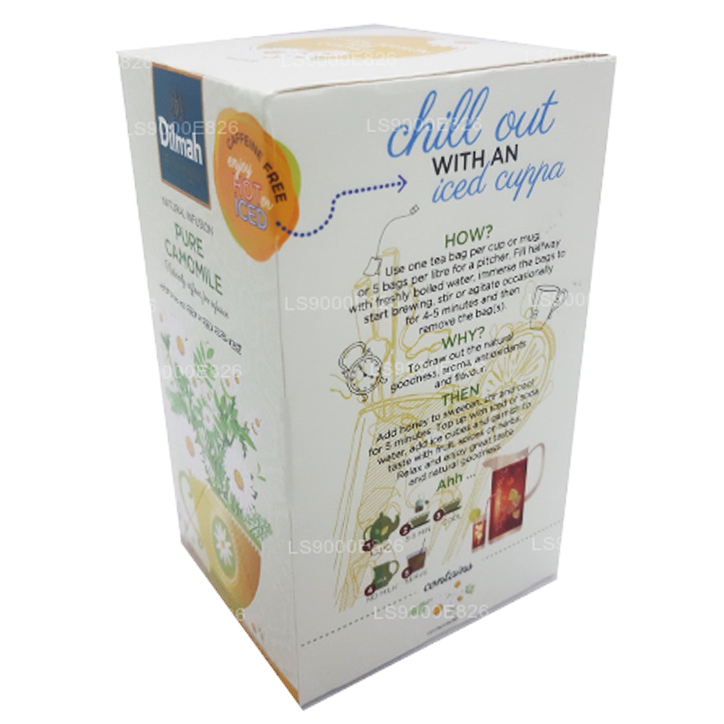 Dilmah Czyste kwiaty rumianku (30g) 20 torebek