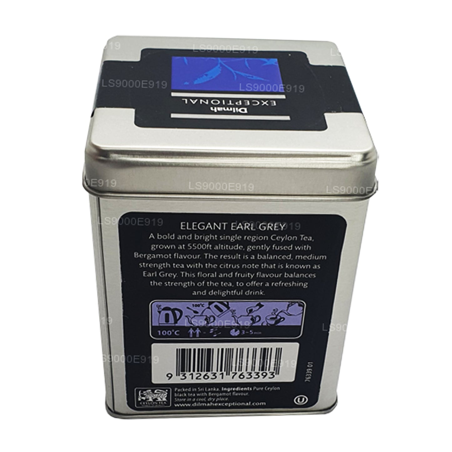 Dilmah Exceptional Elegant Earl Grey Herbata liściasta (100g)