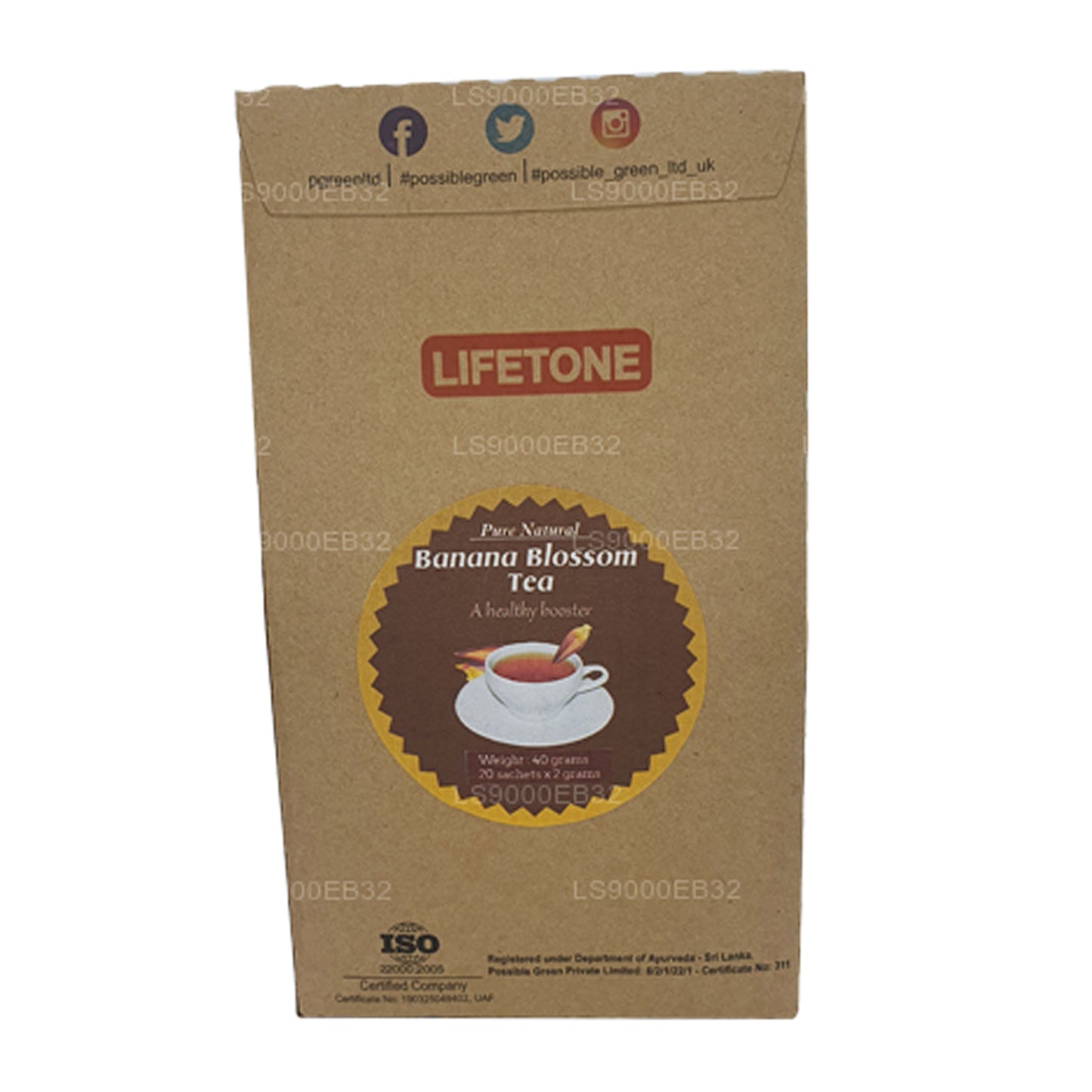 Lifetone Banan Blossom Herbata (40g)