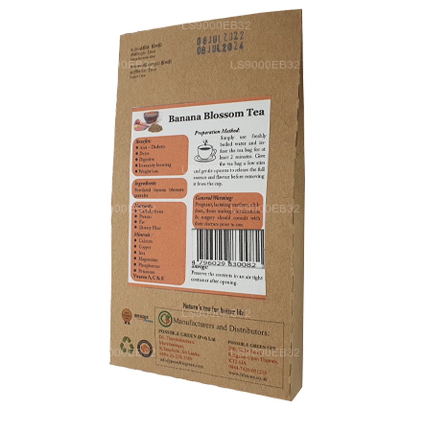 Lifetone Banan Blossom Herbata (40g)