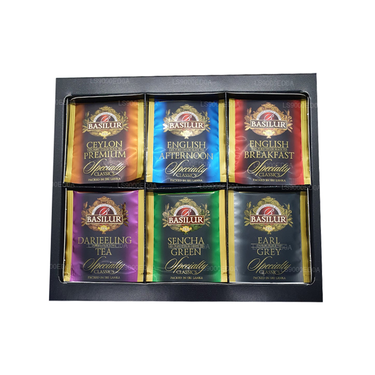 Basilur Giftbox Assorted Specialty Classics (115g) 60 kopert torebek herbaty