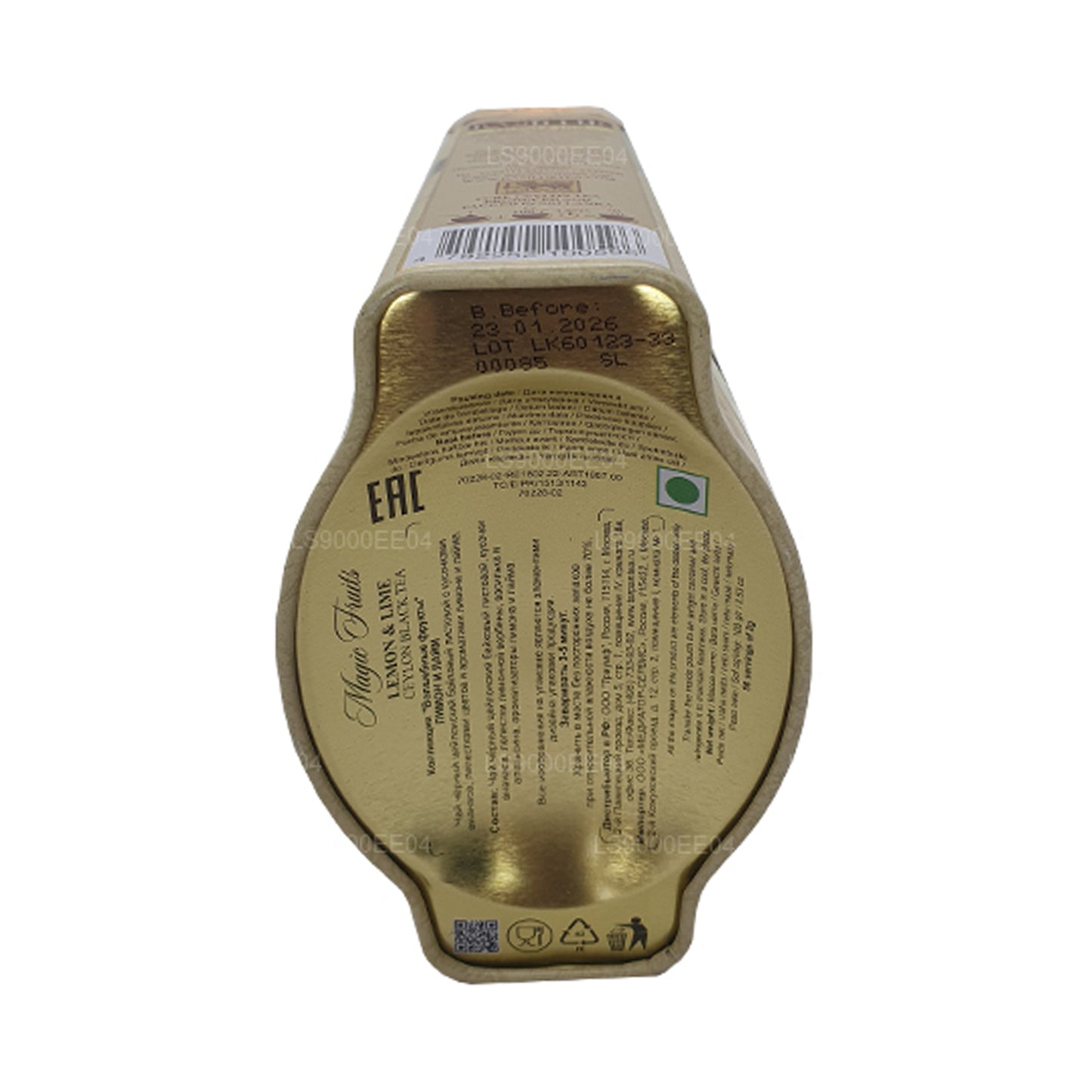 Basilur Magic Fruits Cytryna i limonka (100g) Tin Caddy