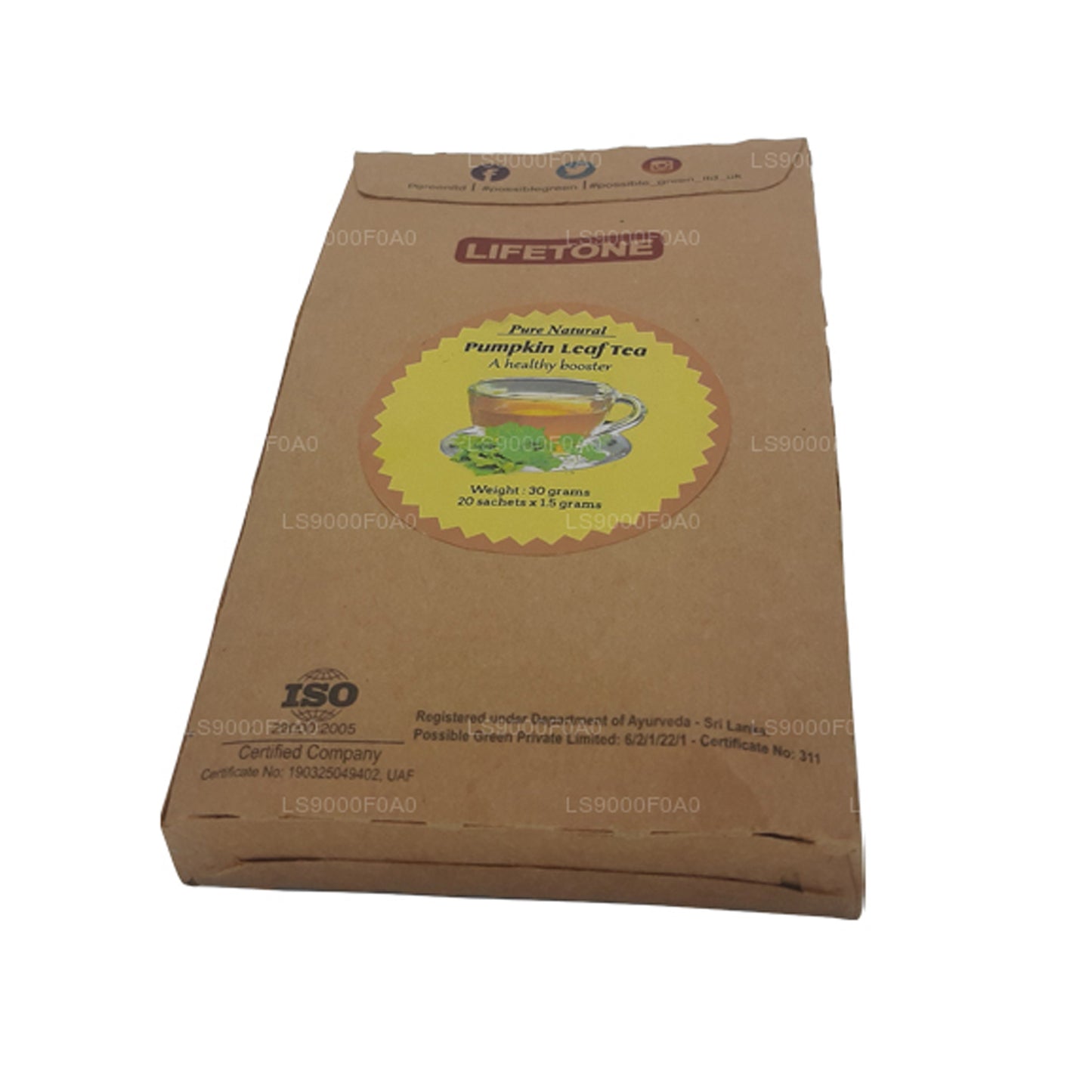 Lifetone Pumpkin Leaf Tea (40g)