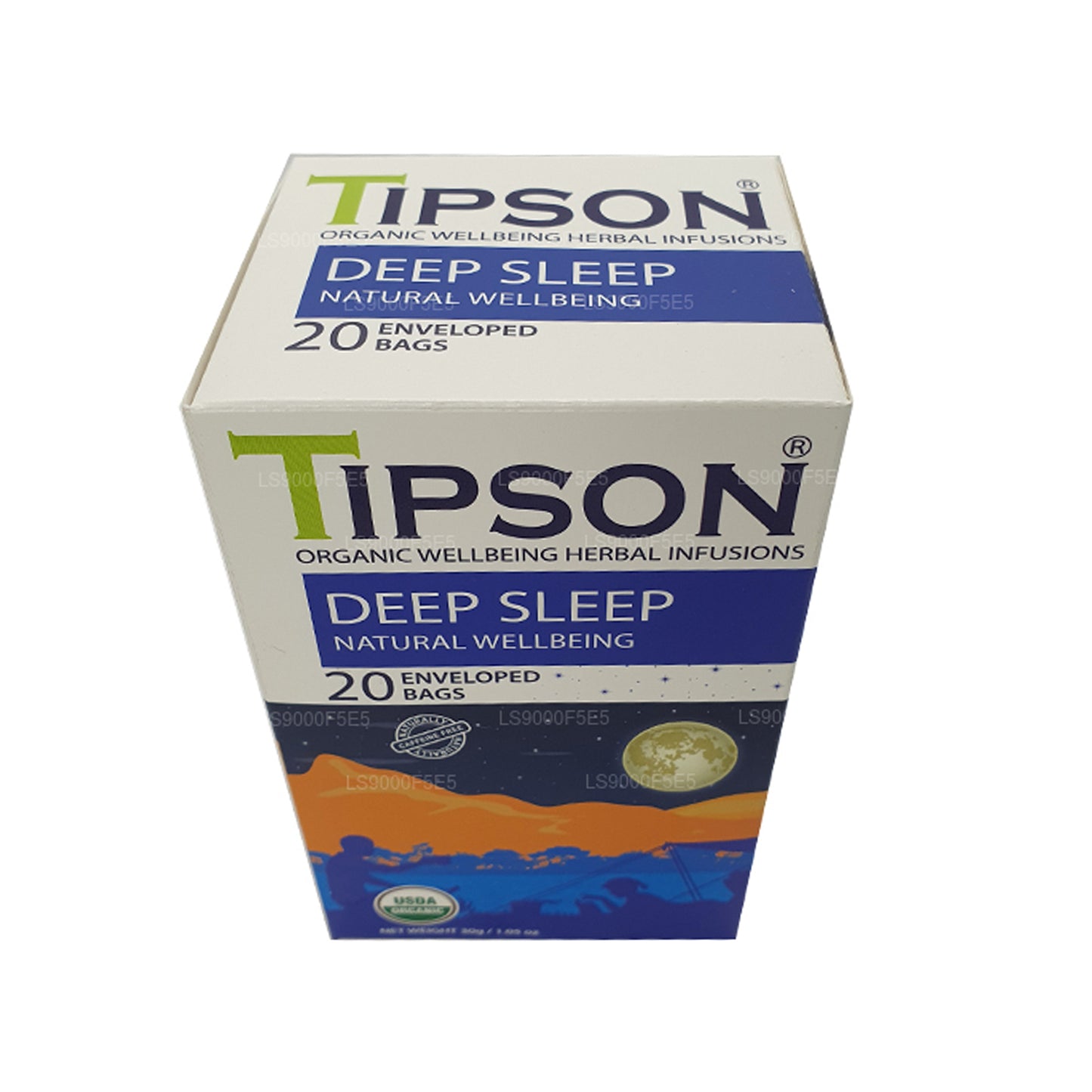 Tipson Organic Deep Sleep Natural Wellbeing (30g) 20 torebek na herbatę w kopercie