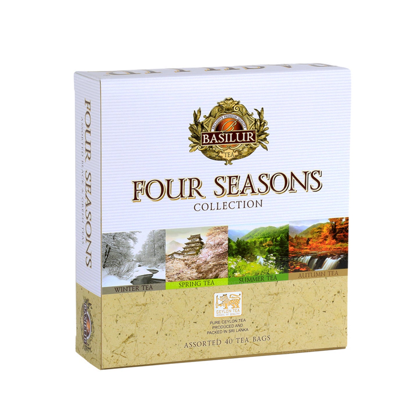 Basilur „Four Seasons Assorted” (70g) 40 kopert torebek herbaty
