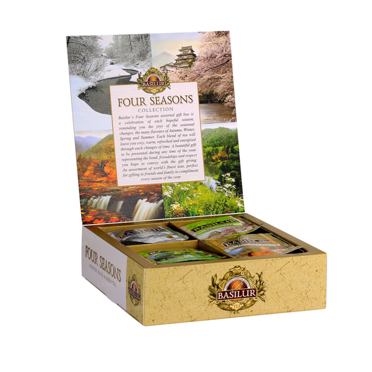 Basilur „Four Seasons Assorted” (70g) 40 kopert torebek herbaty