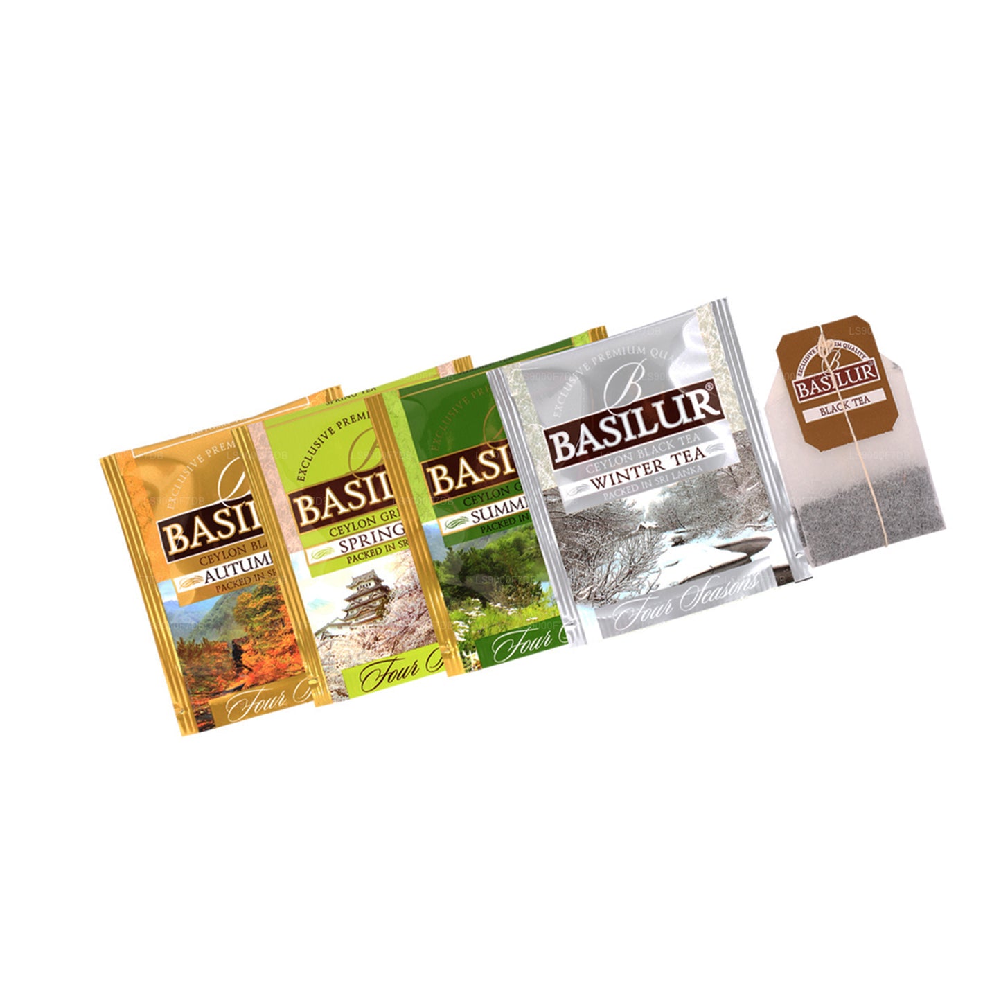 Basilur „Four Seasons Assorted” (70g) 40 kopert torebek herbaty