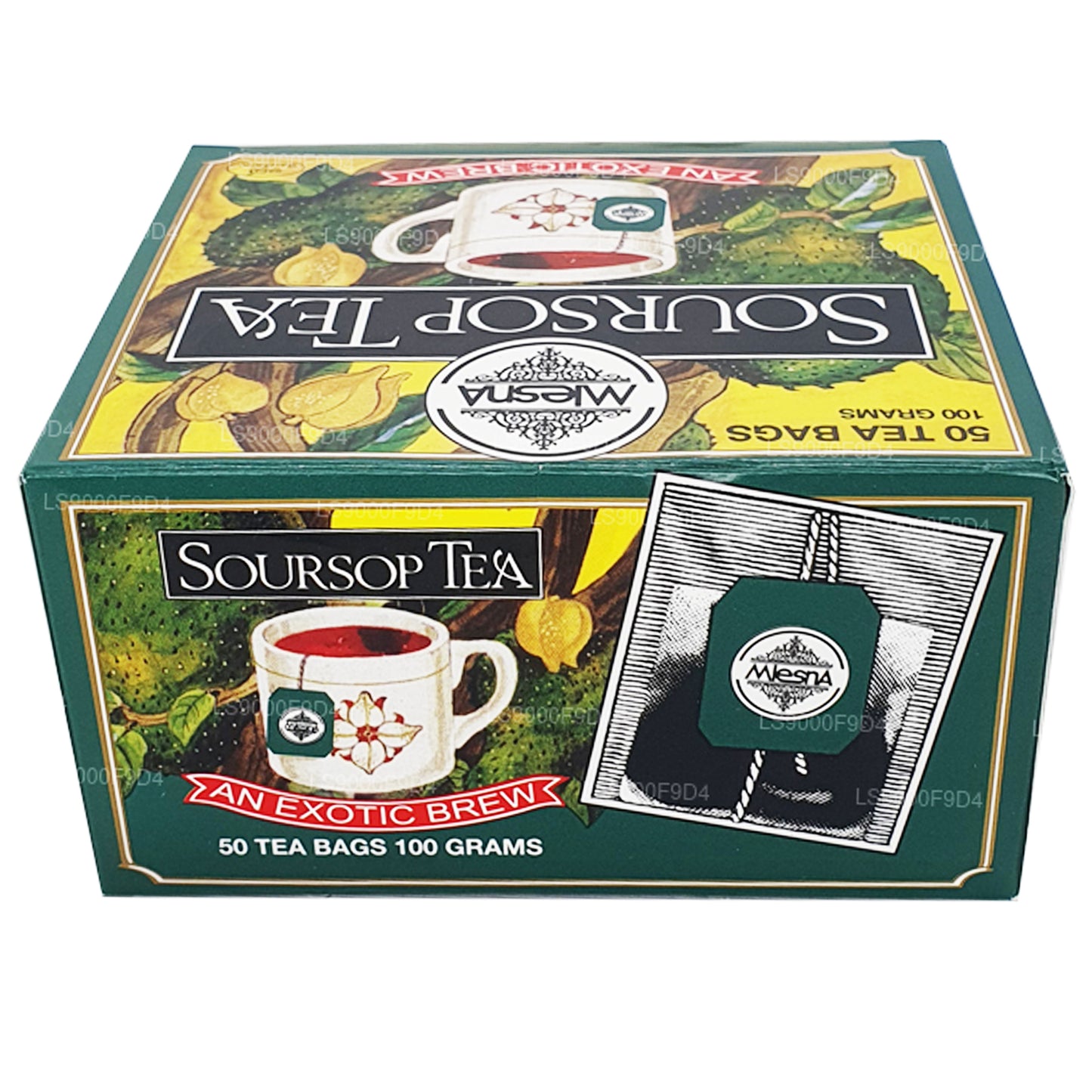 Mlesna Soursop Herbata 'Egzotyczny Brew' 50 Torebek (100g)