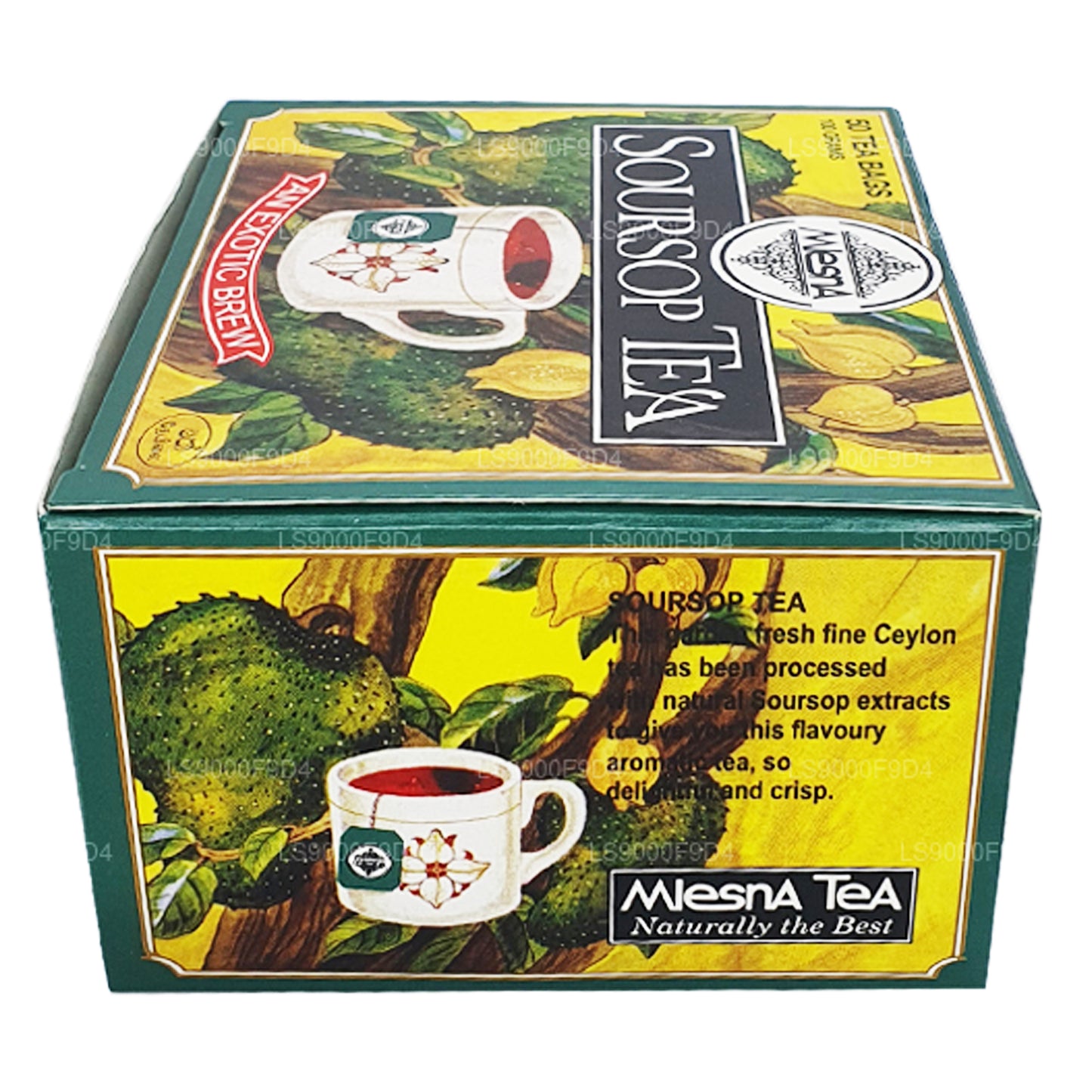 Mlesna Soursop Herbata 'Egzotyczny Brew' 50 Torebek (100g)