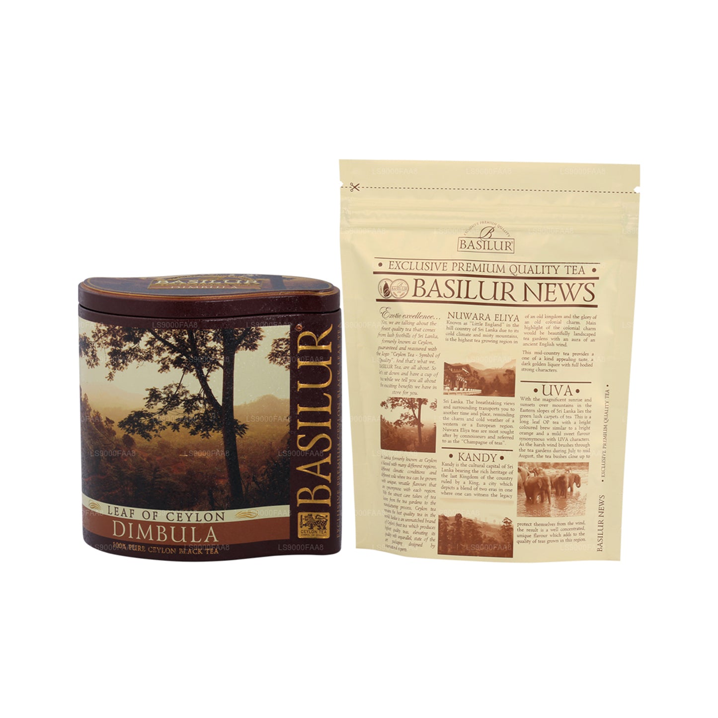 Basilur Liść Cejlonu „Dimbula” (100g) Caddy