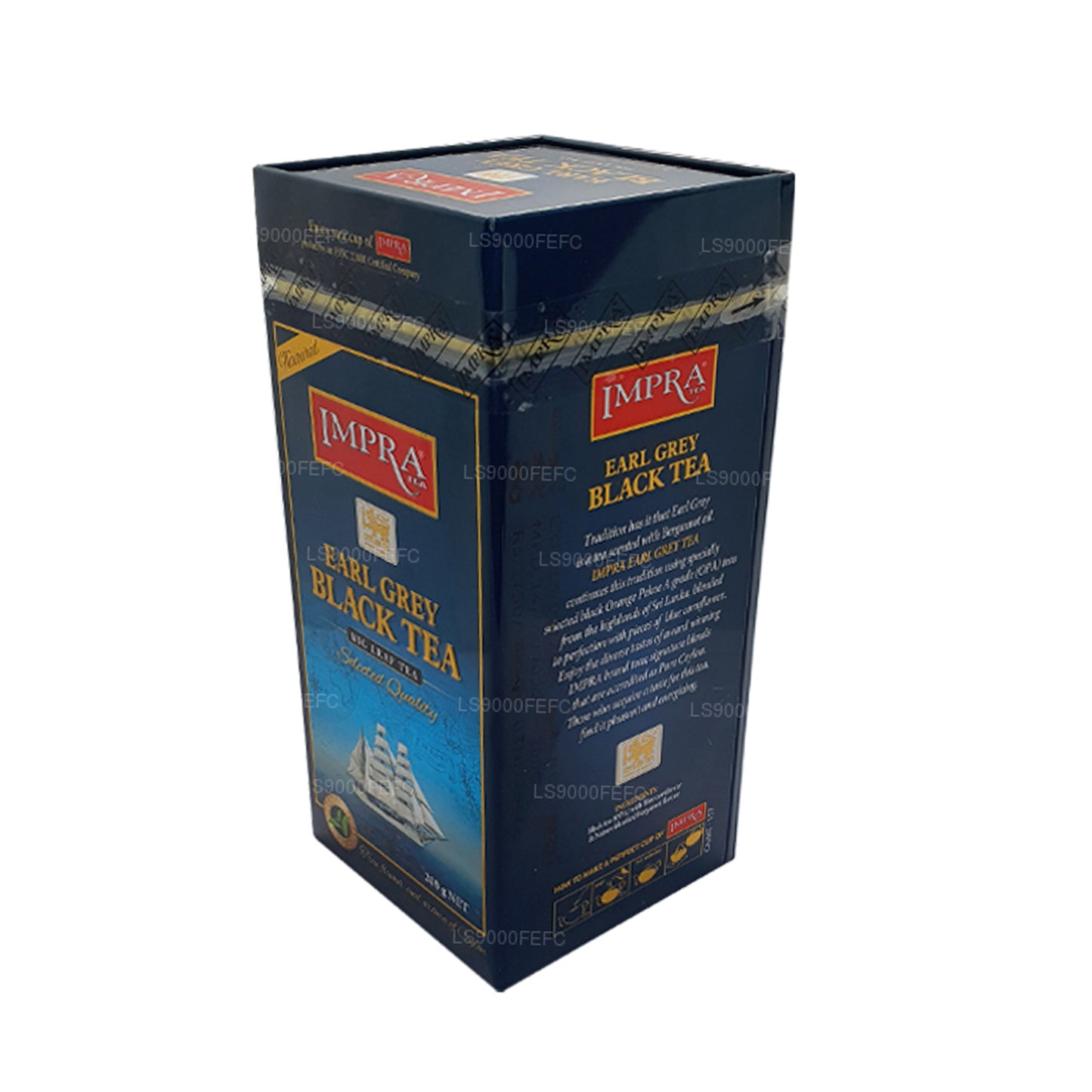 Impra Earl Grey Duży liść (200g) Mięsisty Caddy