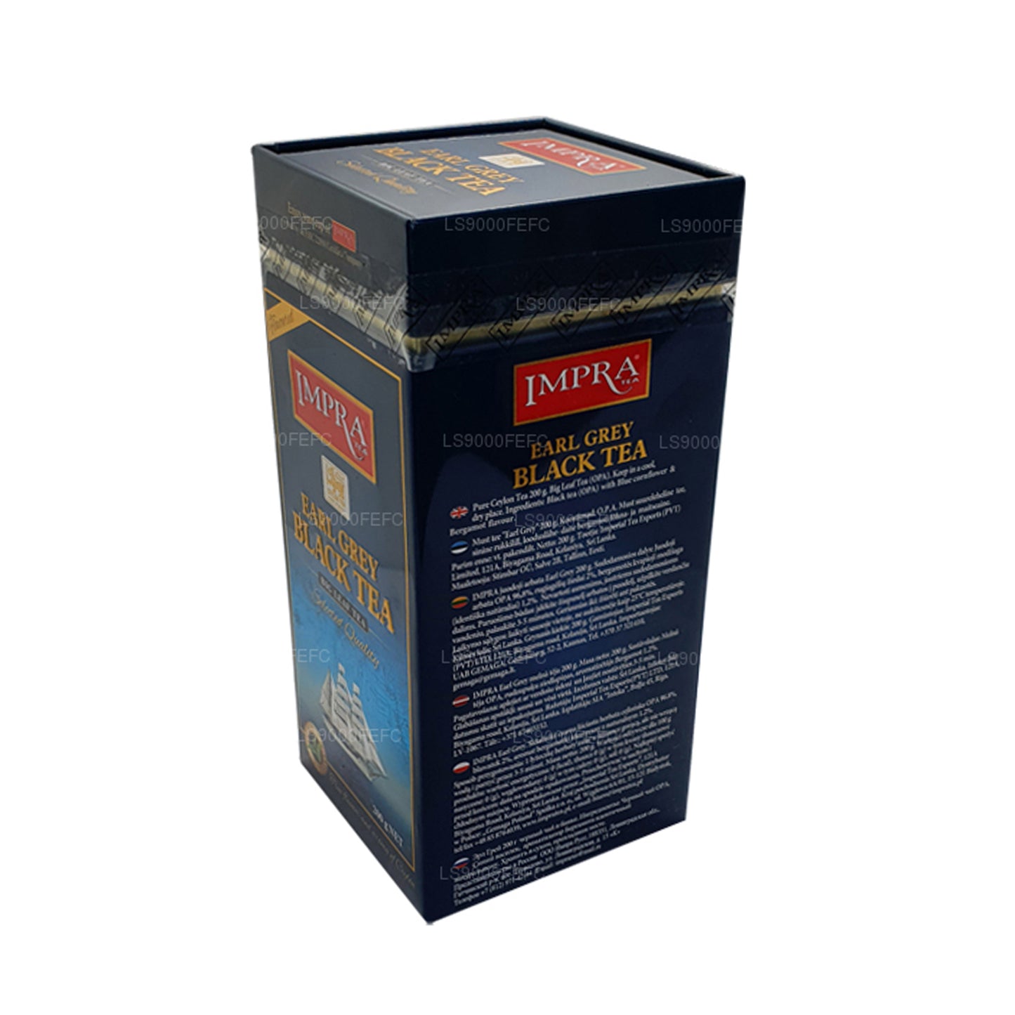 Impra Earl Grey Duży liść (200g) Mięsisty Caddy