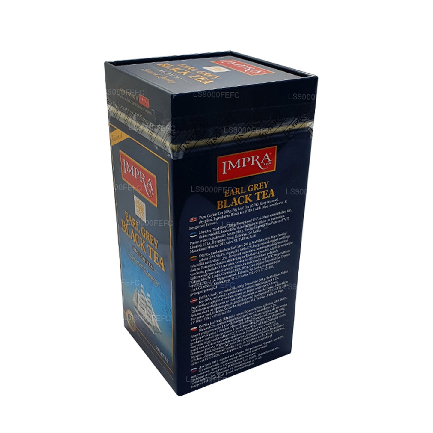 Impra Earl Grey Duży liść (200g) Mięsisty Caddy