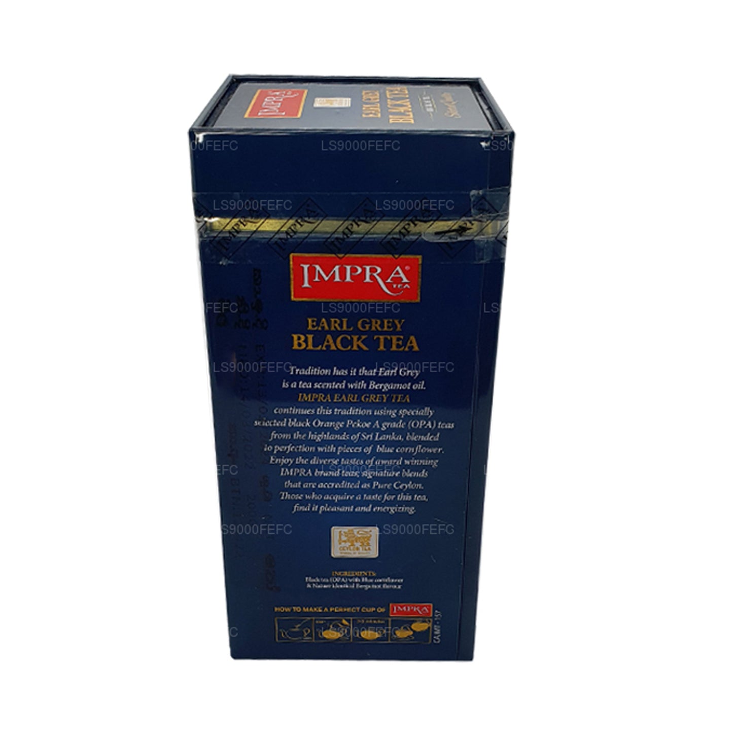 Impra Earl Grey Duży liść (200g) Mięsisty Caddy