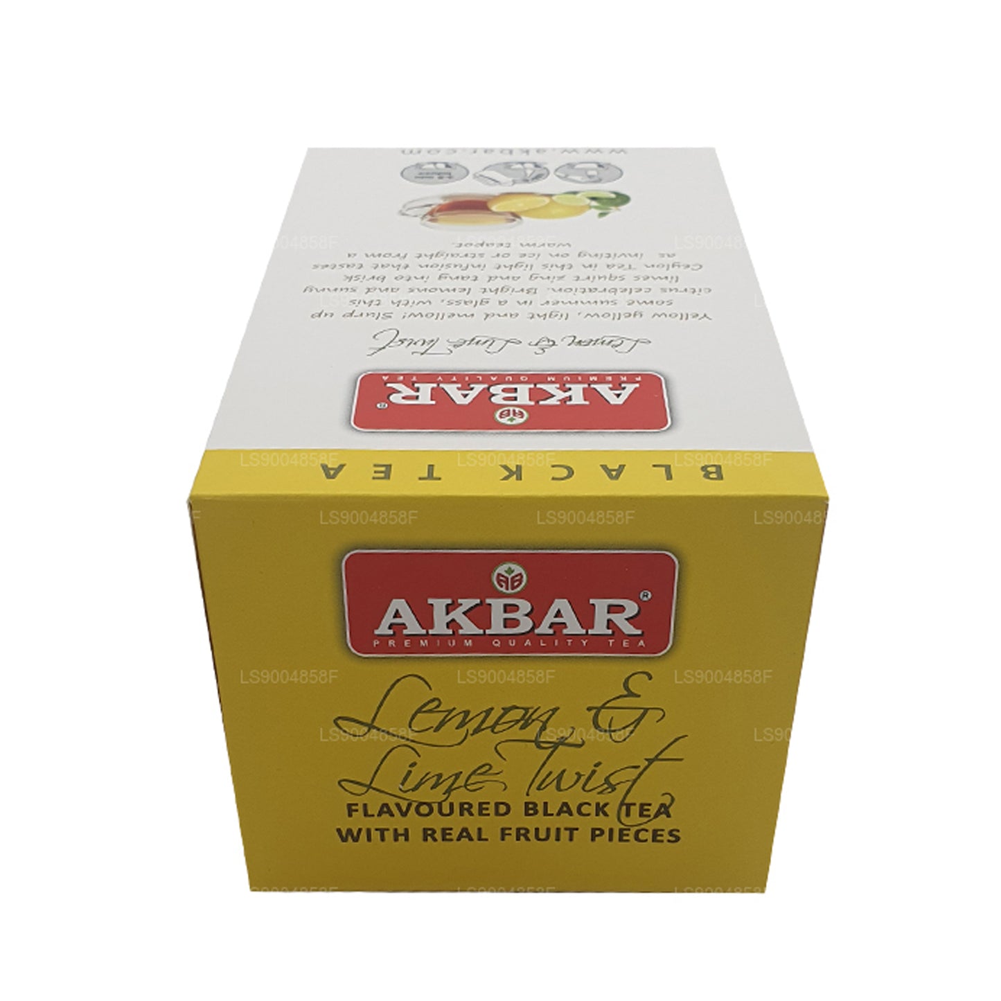 Akbar Cytryna i Limonka Twist Herbata (40g) 20 torebek