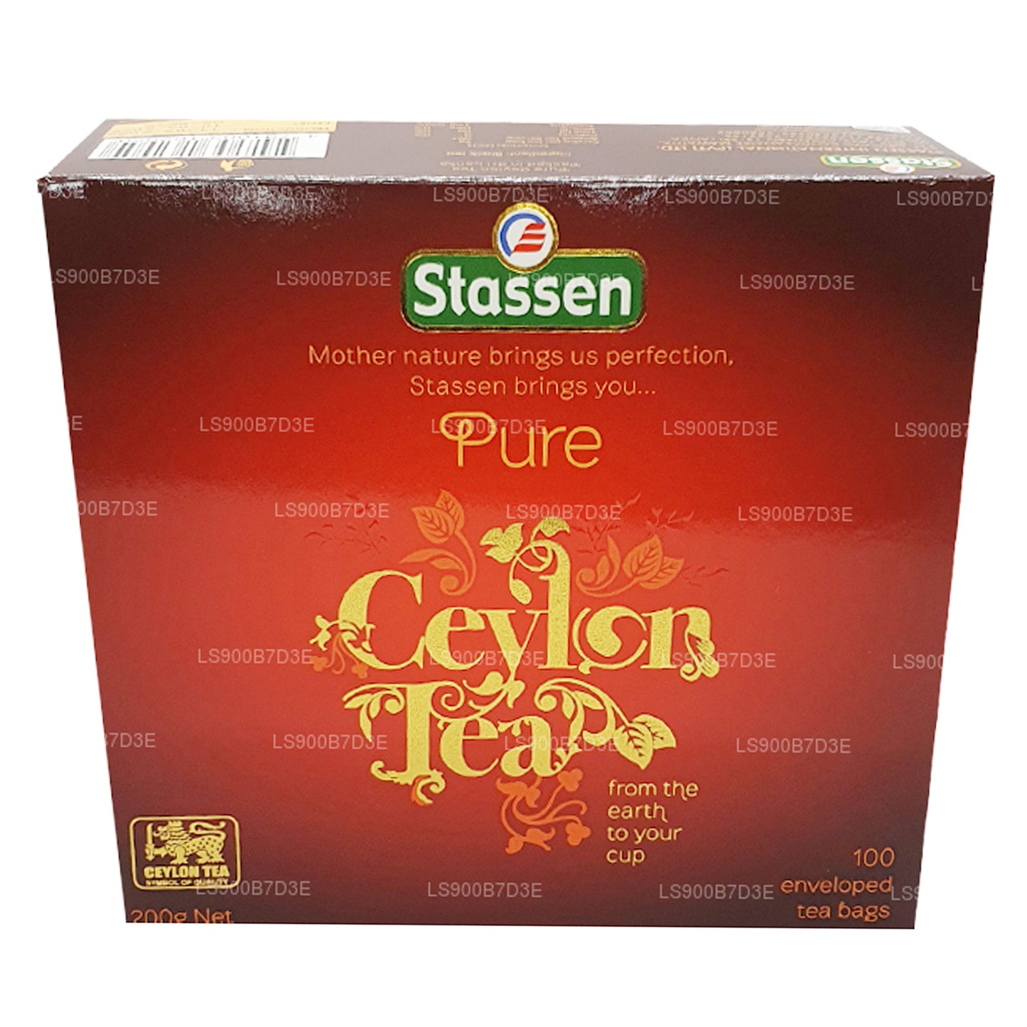 Stassen Pure Ceylon Czarna herbata (200g) 100 torebek