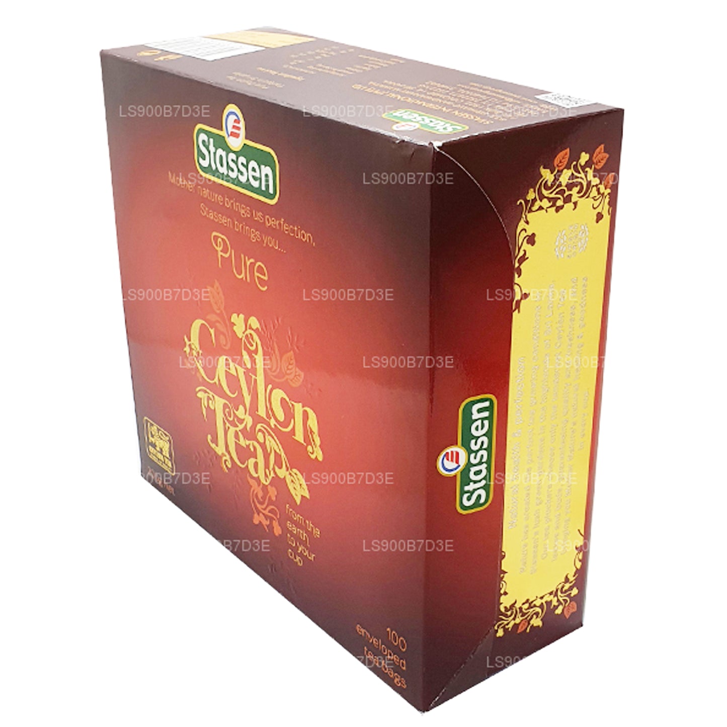 Stassen Pure Ceylon Czarna herbata (200g) 100 torebek