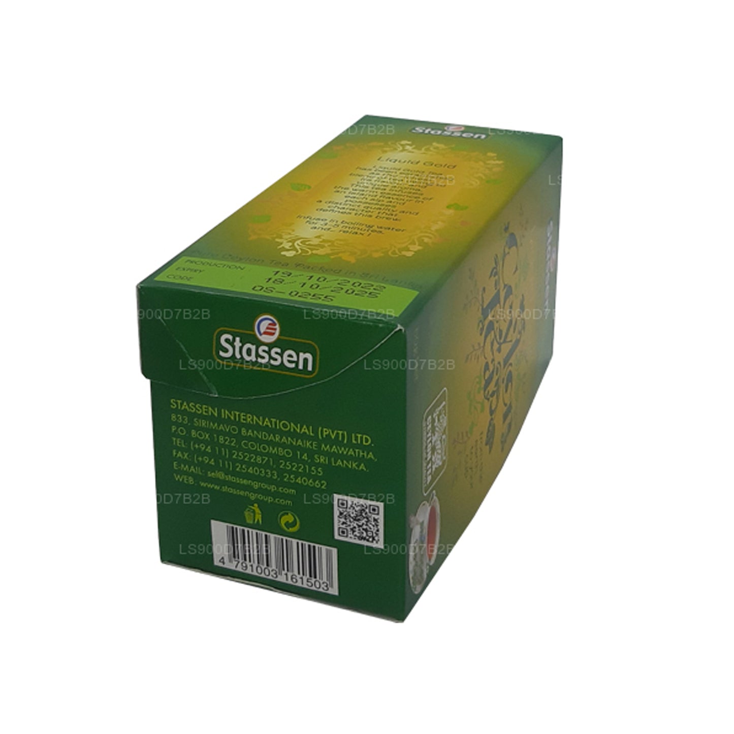Stassen Liquid Gold Herbata (50g) 25 torebek