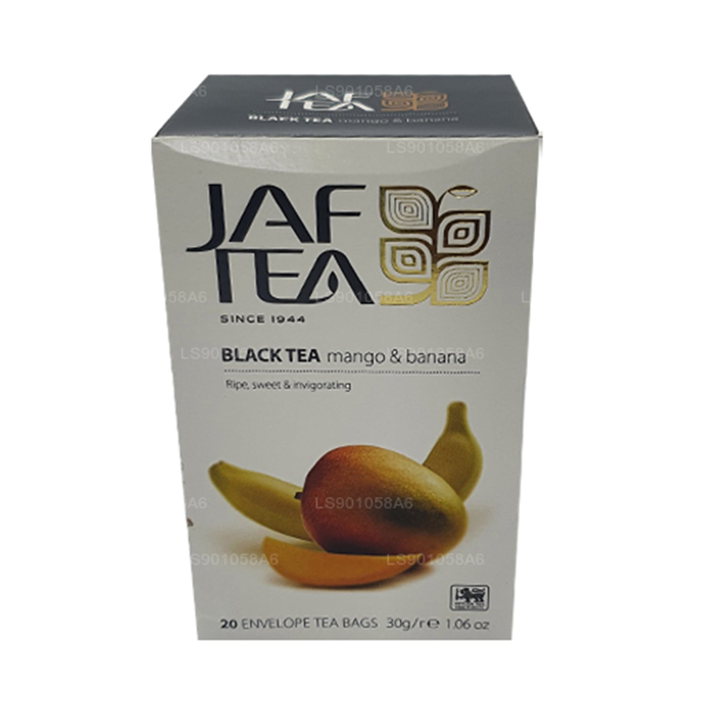 Jaf Tea Pure Fruits Kolekcja Czarna Herbata Mango Banana (30g) 20 torebek herbaty