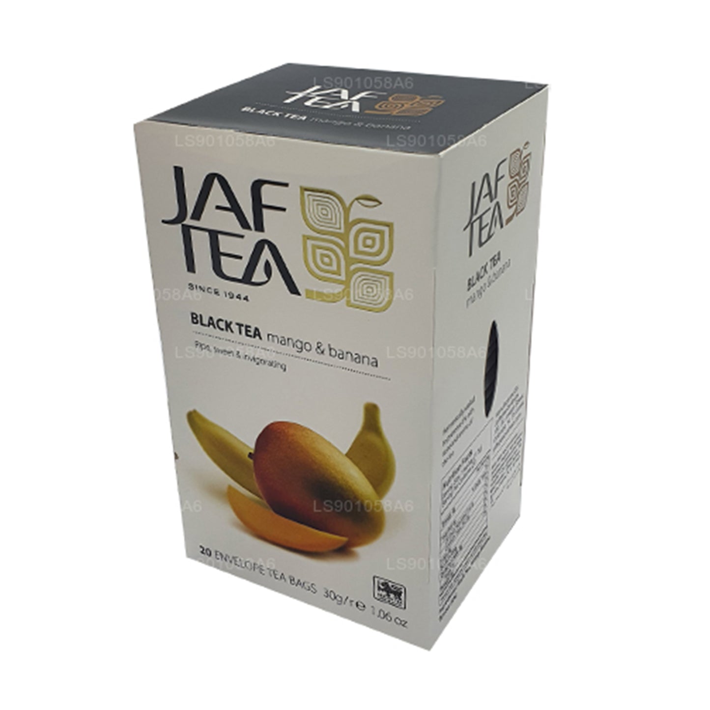 Jaf Tea Pure Fruits Kolekcja Czarna Herbata Mango Banana (30g) 20 torebek herbaty