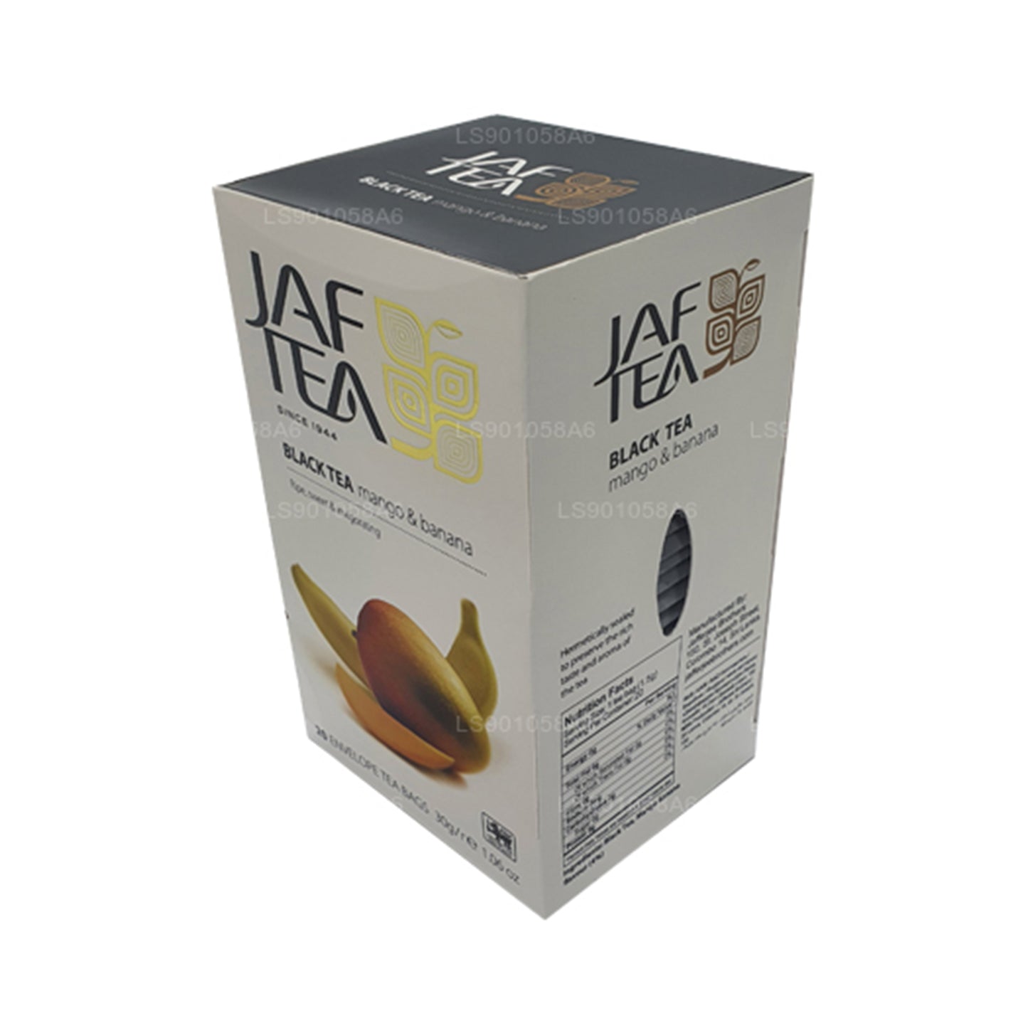 Jaf Tea Pure Fruits Kolekcja Czarna Herbata Mango Banana (30g) 20 torebek herbaty