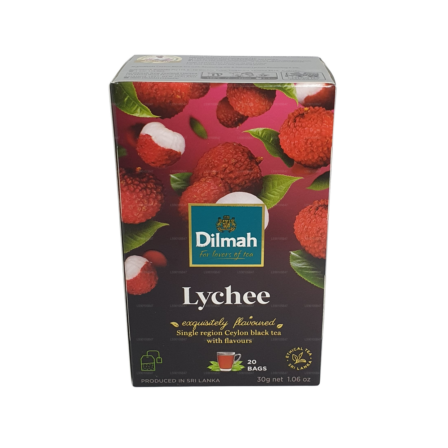 Dilmah Lychee Herbata czarna o smaku (30g)