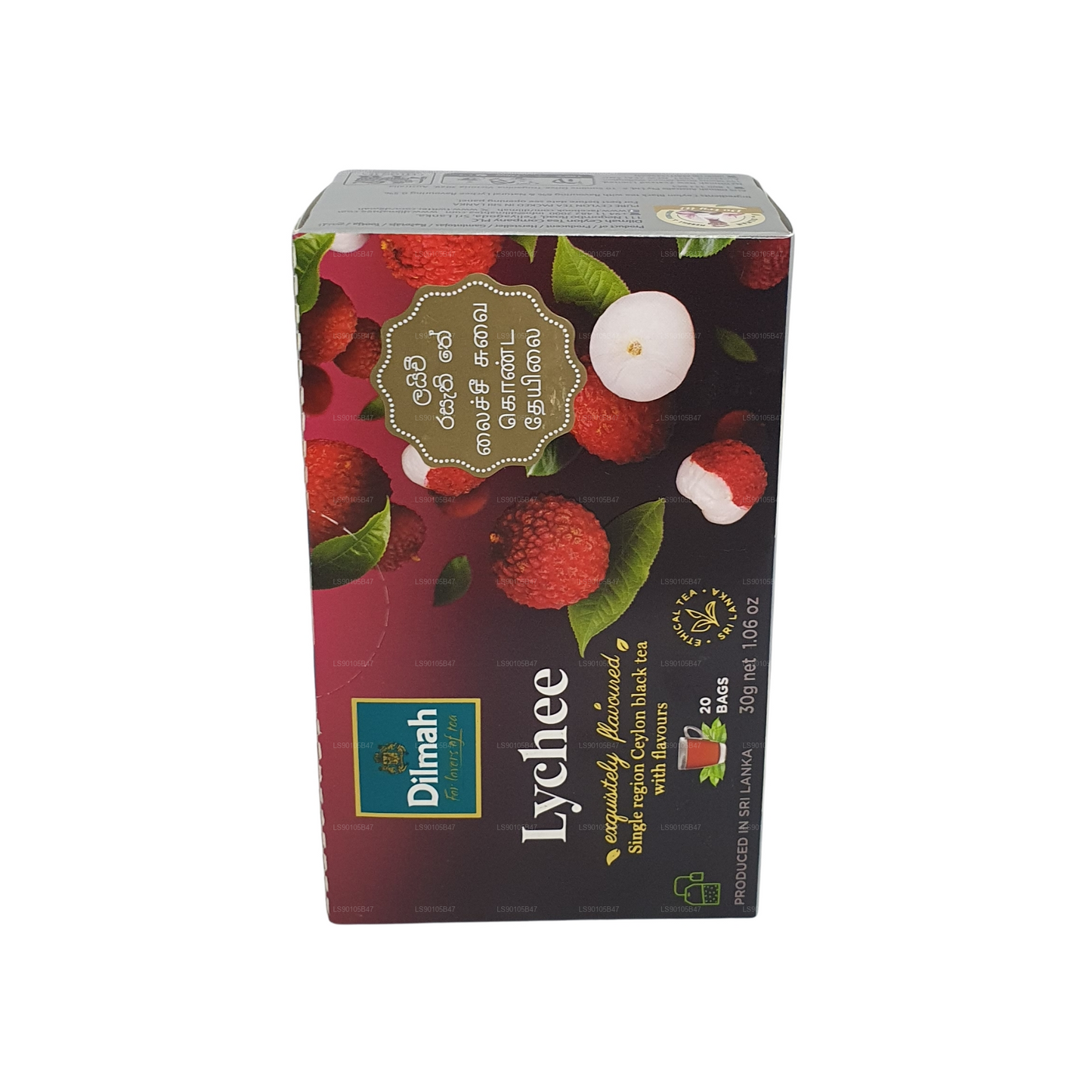 Dilmah Lychee Herbata czarna o smaku (30g)
