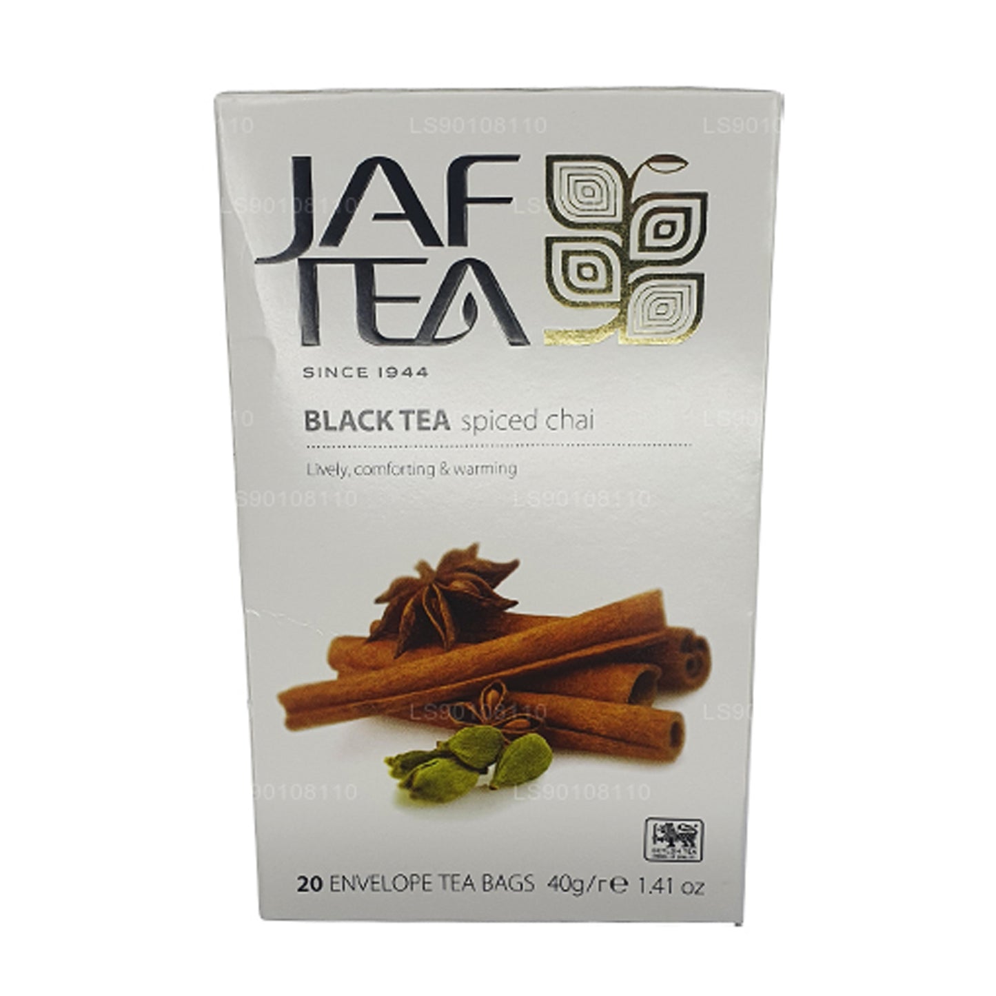 Jaf Tea Pure Spice Kolekcja Czarna Herbata Spiced Chai (40g) 20 torebek