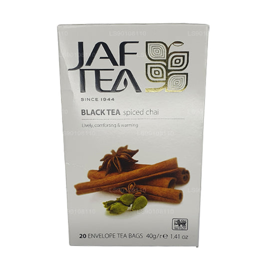 Jaf Tea Pure Spice Kolekcja Czarna Herbata Spiced Chai (40g) 20 torebek