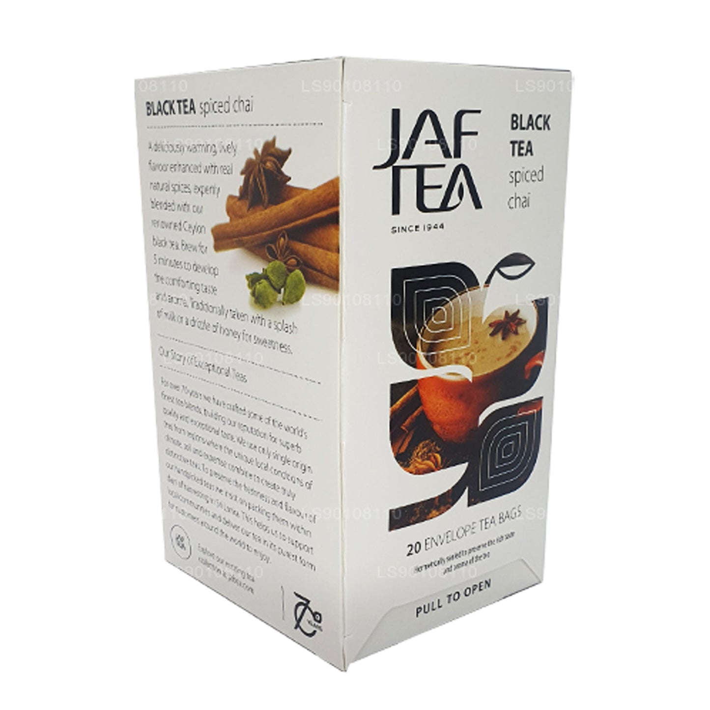 Jaf Tea Pure Spice Kolekcja Czarna Herbata Spiced Chai (40g) 20 torebek