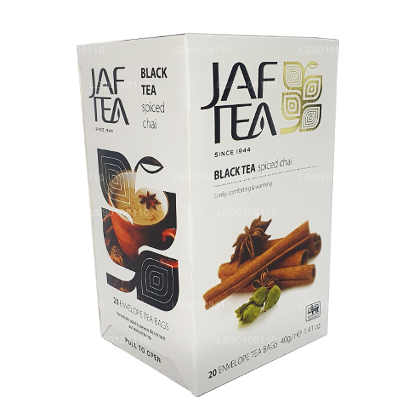 Jaf Tea Pure Spice Kolekcja Czarna Herbata Spiced Chai (40g) 20 torebek