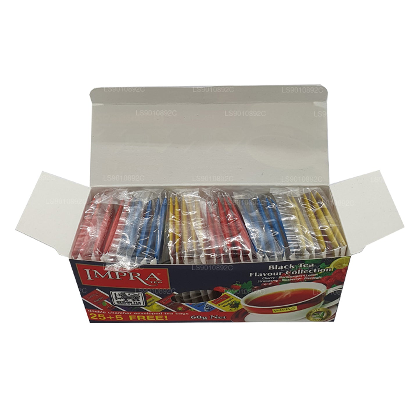 Impra Flavor Collection Czarna herbata Cejlon (60g) 30 torebek