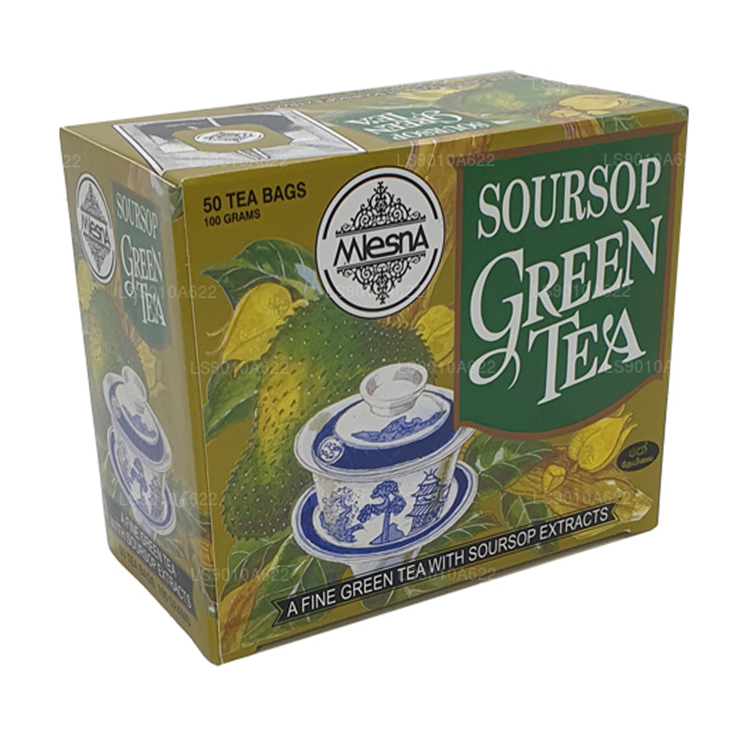 Mlesna Soursop Zielona Herbata (100g) 50 torebek herbaty