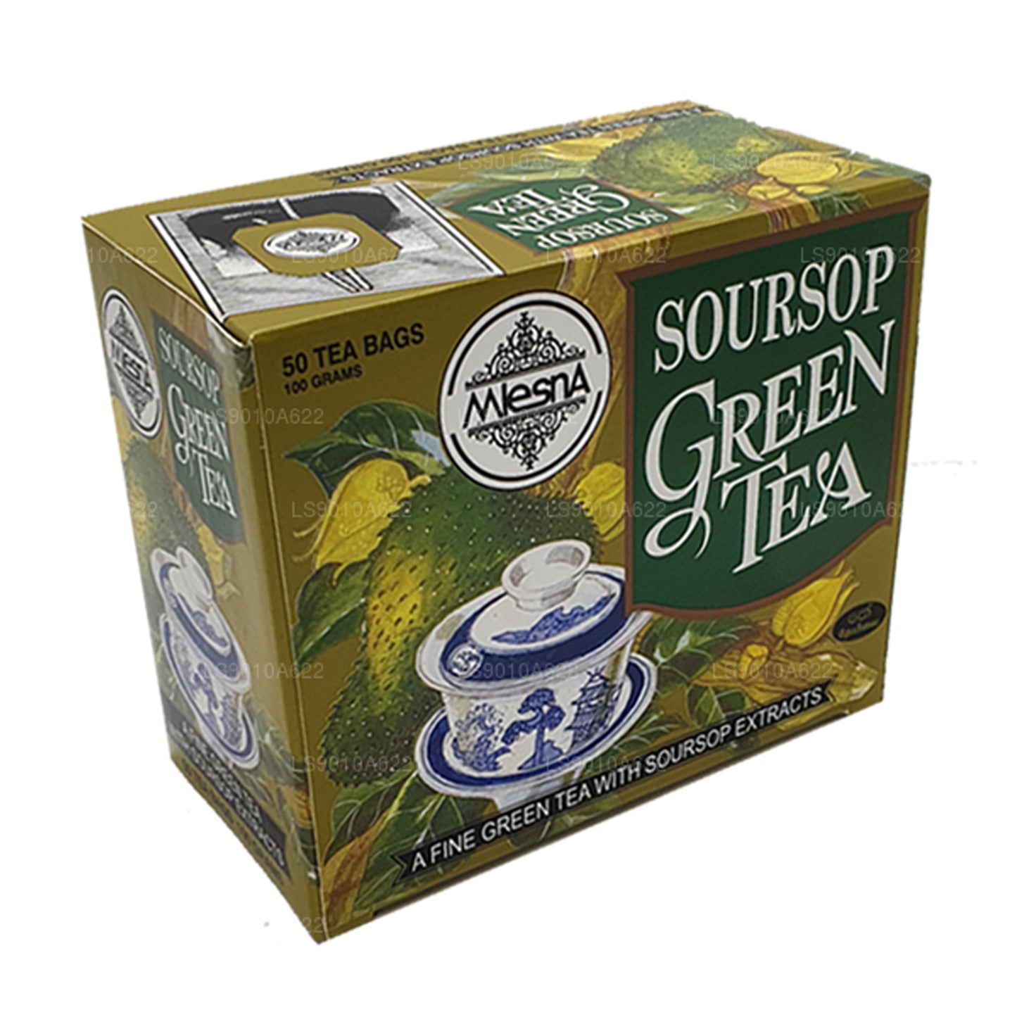 Mlesna Soursop Zielona Herbata (100g) 50 torebek herbaty