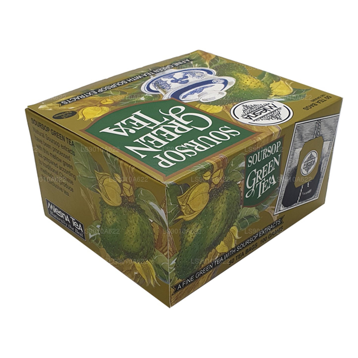 Mlesna Soursop Zielona Herbata (100g) 50 torebek herbaty
