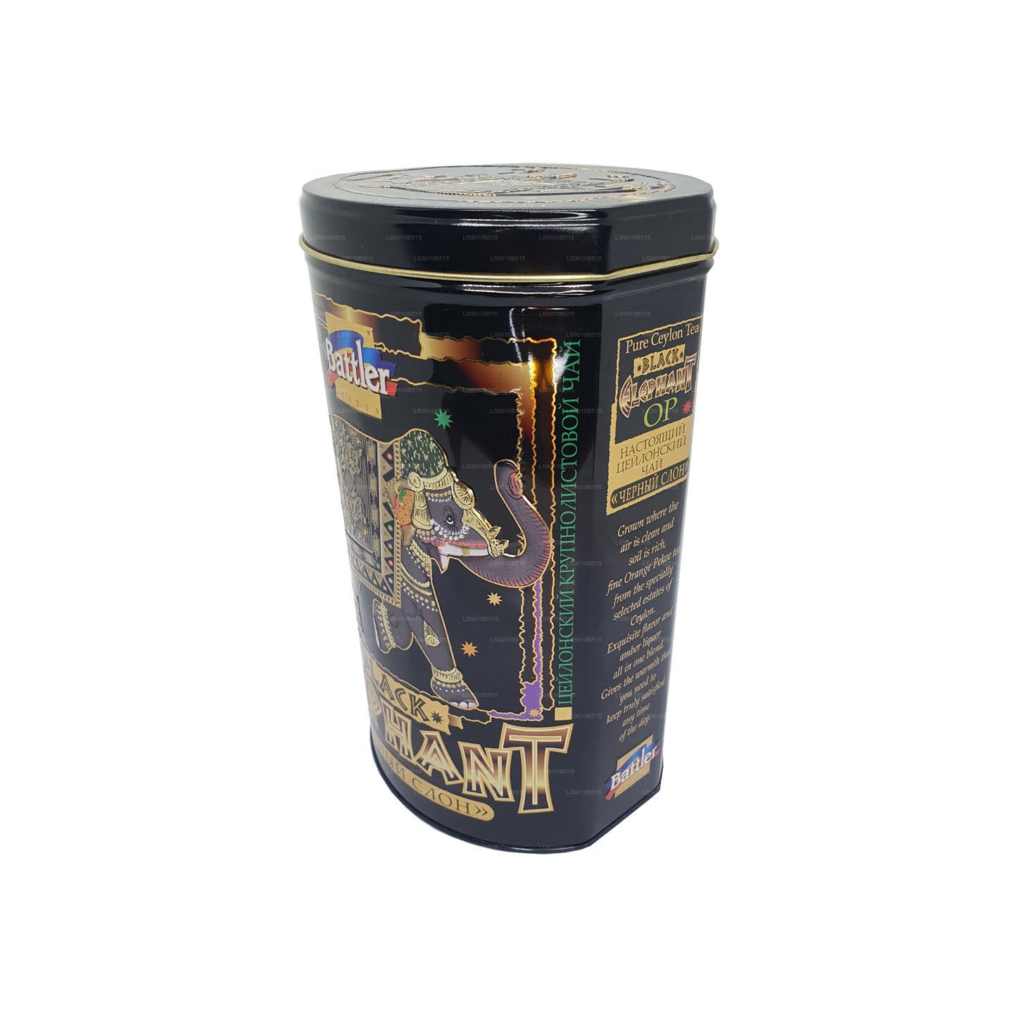 Battler Black Elephant OP Tin Caddy (100g)