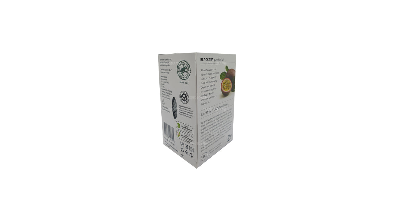 Jaf Tea Pure Fruits Kolekcja Czarna Herbata Foliowa Marakuja Koperta Torebki Herbata (30g)