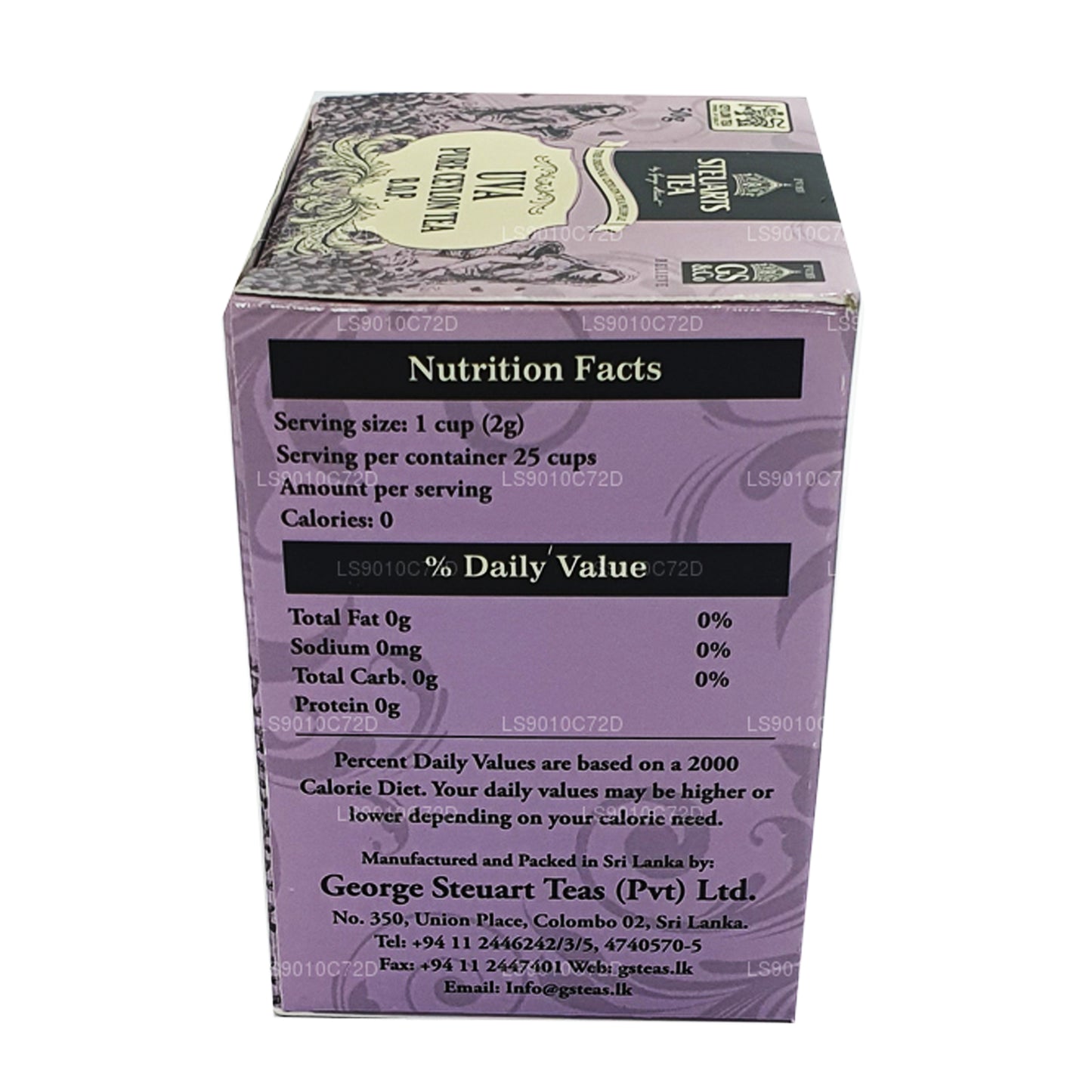 George Steuart Uva BOP Herbata liściasta (50g)