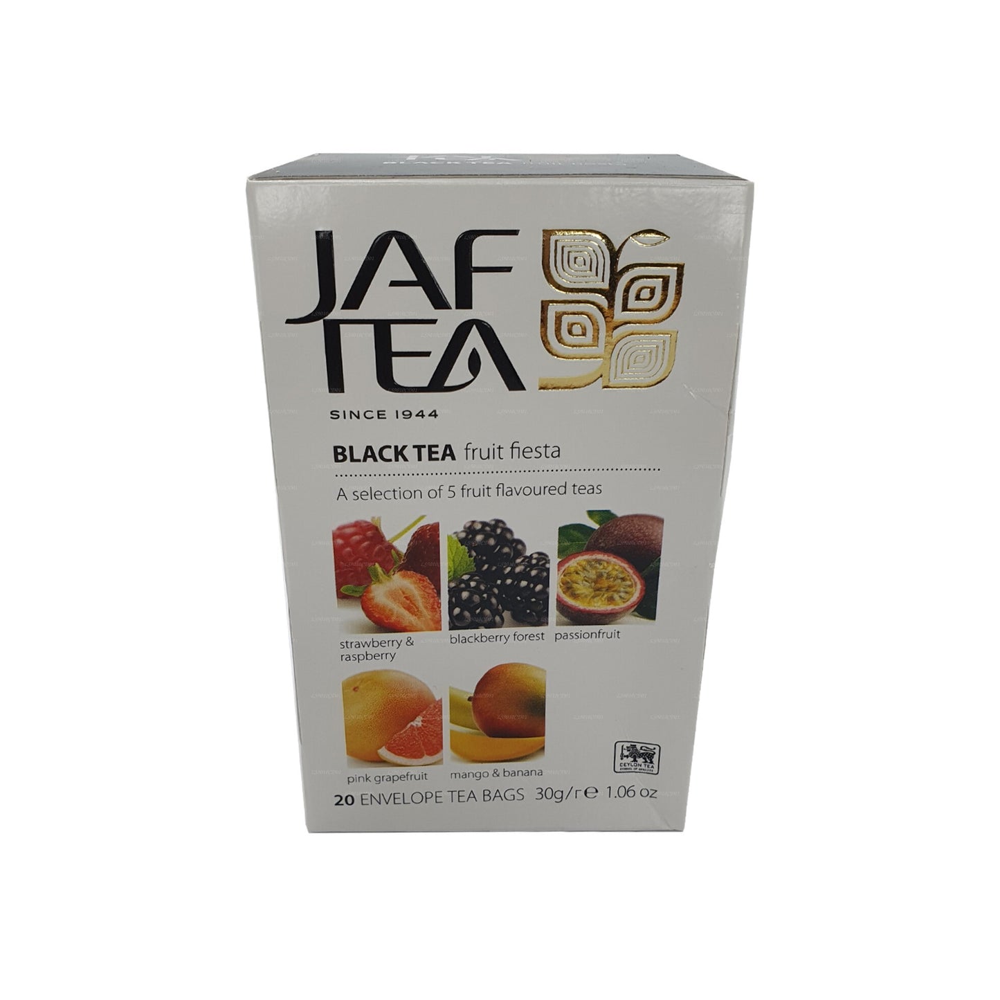 Jaf Tea Pure Fruits Kolekcja Czarna Herbata Owocowa Fiesta (30g) 20 torebek