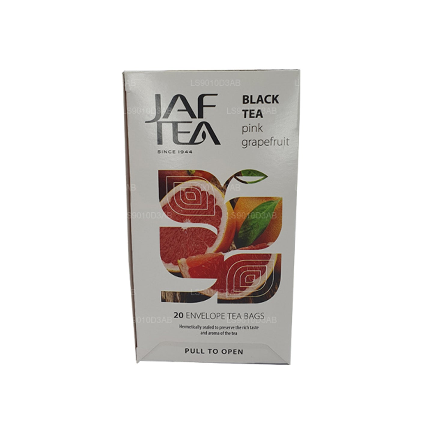 Jaf Tea Pure Fruits Kolekcja Czarna Herbata Różowa Grejpfrutowa folia kopertowa torebki do herbaty (30g)