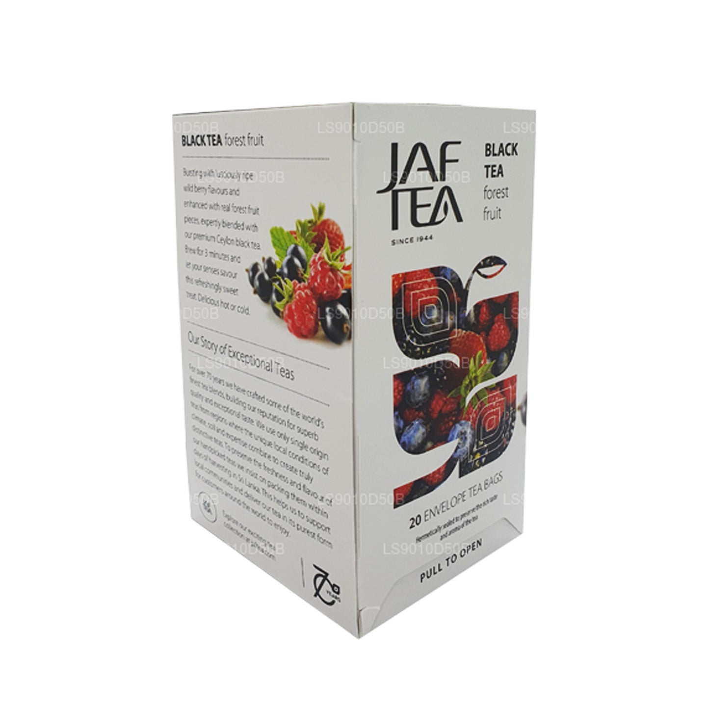Jaf Tea Pure Fruits Kolekcja Czarna herbata Owoce leśne (30g) 20 torebek