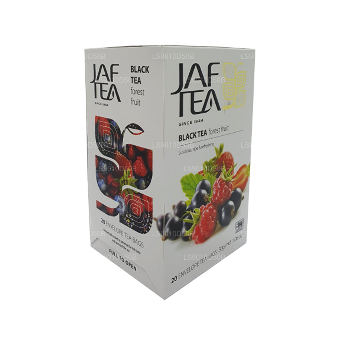 Jaf Tea Pure Fruits Kolekcja Czarna herbata Owoce leśne (30g) 20 torebek