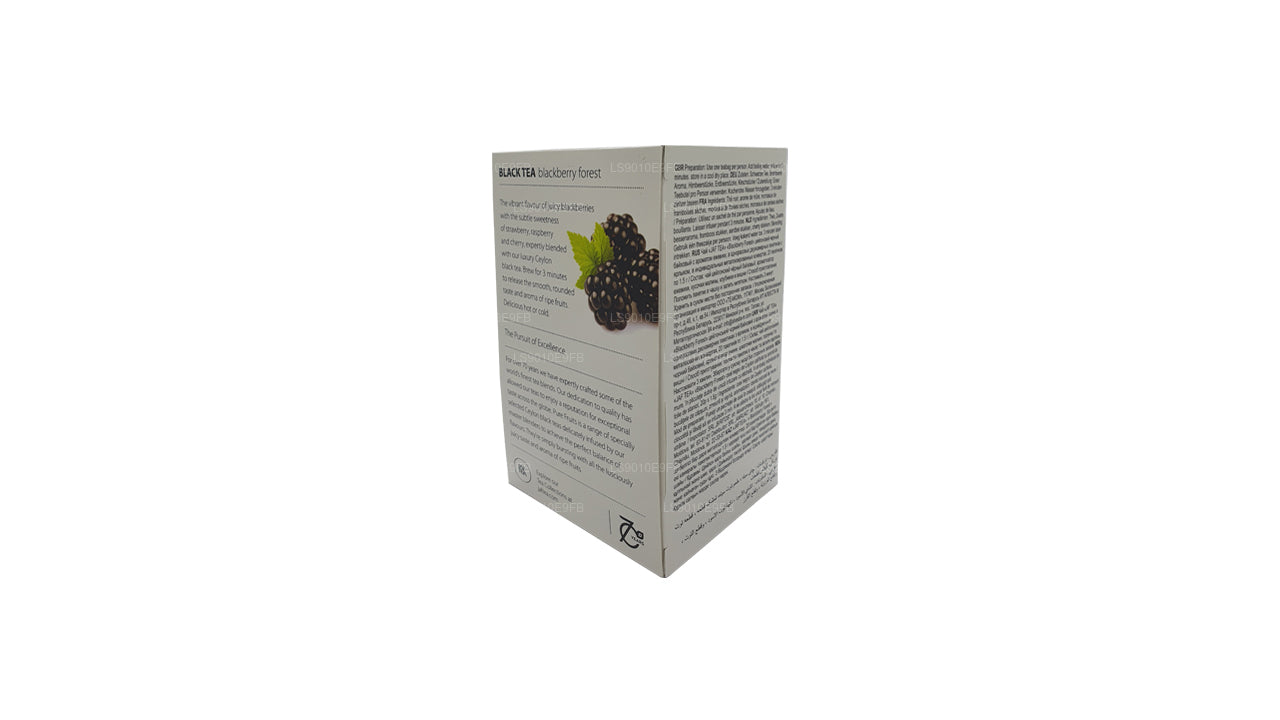 Jaf Tea Pure Fruits Collection Czarna Herbata Jeżyna Leśna Folia Kopertowa Torebki Herbaty (30g)