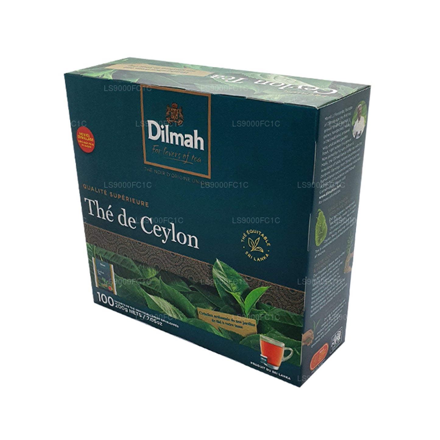 Dilmah Premium Ceylon Tea, pakowane pojedynczo 100 torebek (200g)