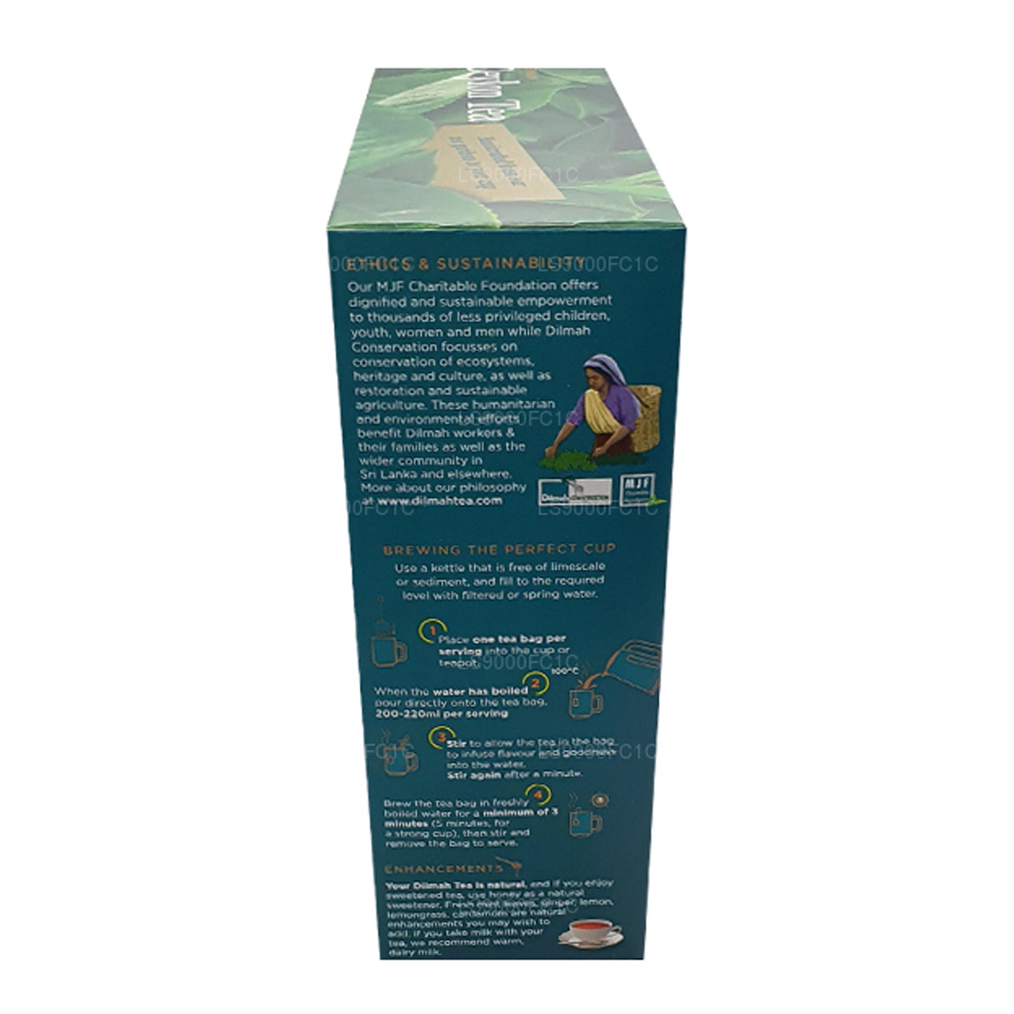 Dilmah Premium Ceylon Tea, pakowane pojedynczo 100 torebek (200g)