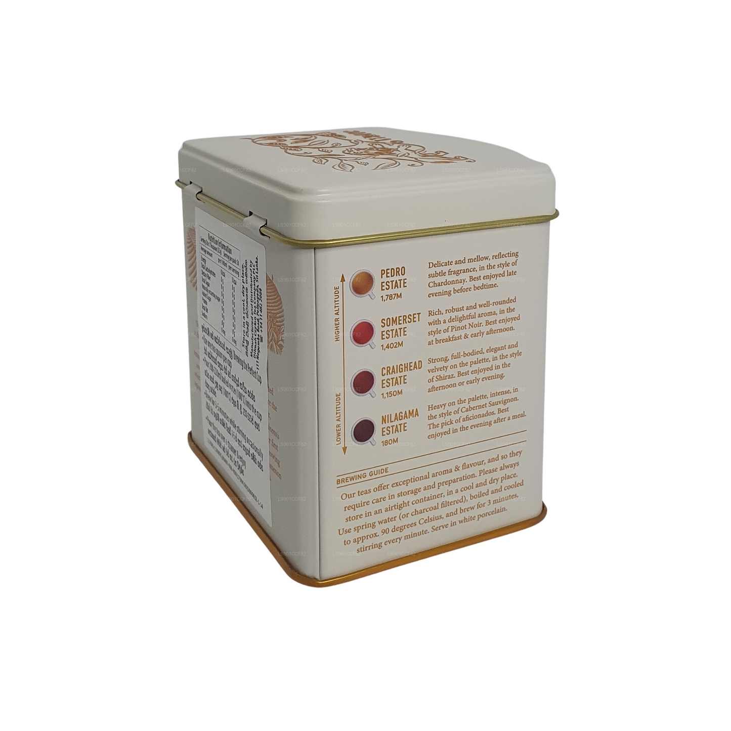 Dilmah Uda Watte Herbata liściasta luźna (125g)