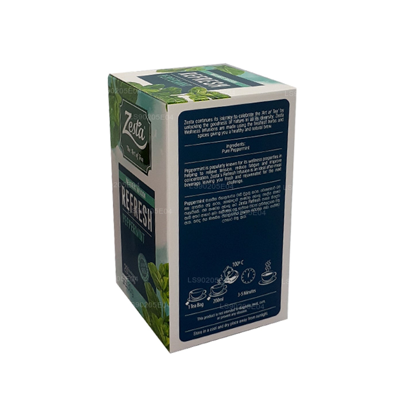 Zesta Refresh Mięta pieprzowa (30g) 20 torebek