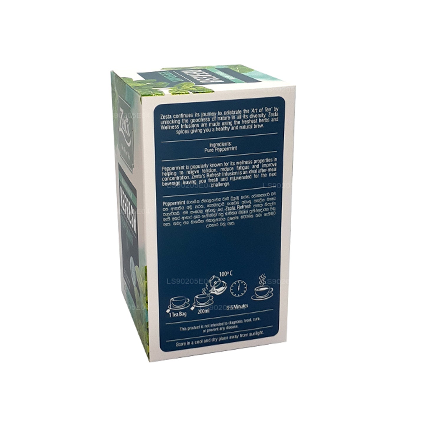 Zesta Refresh Mięta pieprzowa (30g) 20 torebek
