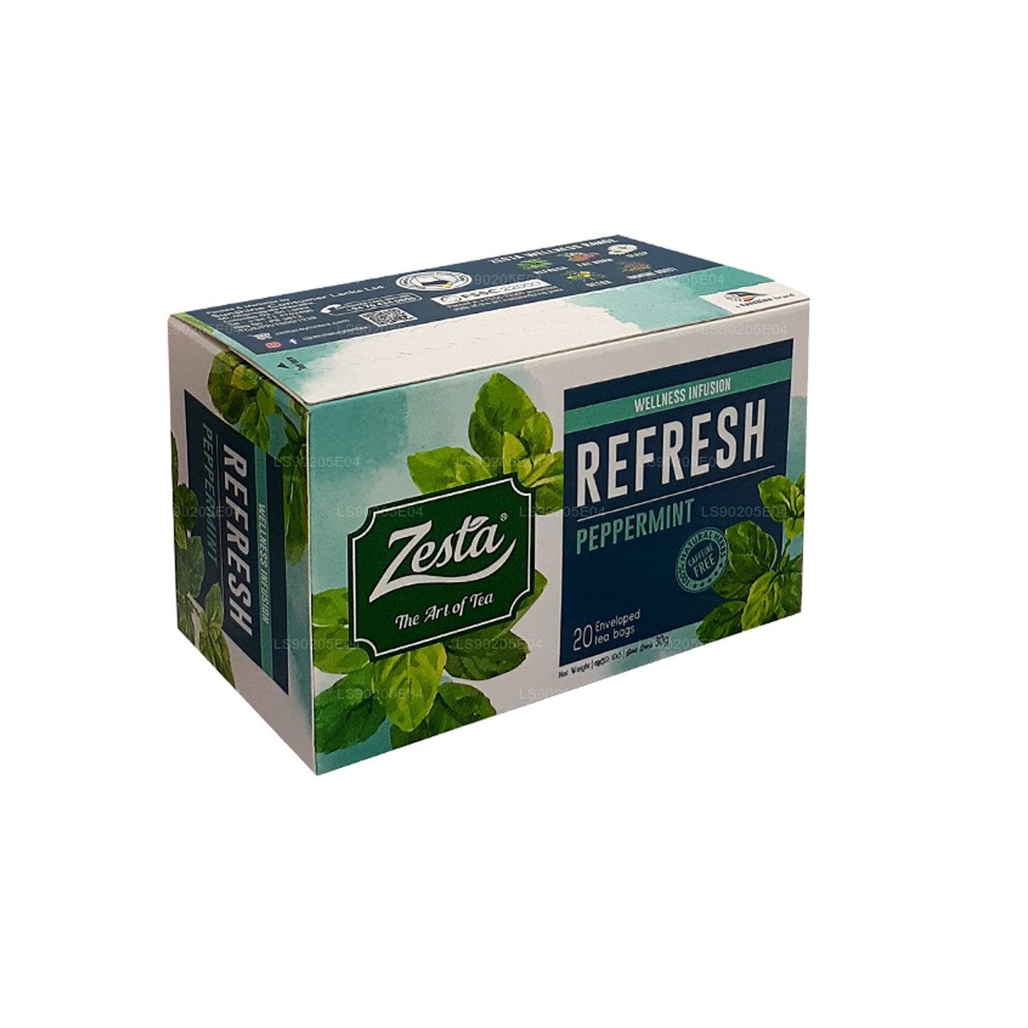 Zesta Refresh Mięta pieprzowa (30g) 20 torebek